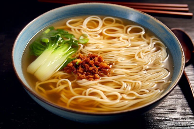 主食小面青菜汤汁清汤杂酱面,高清,摄影图,摄影图片,图片大全,摄影图免费下载